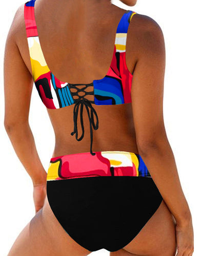 Gitte® | Bañador de bikini colorido