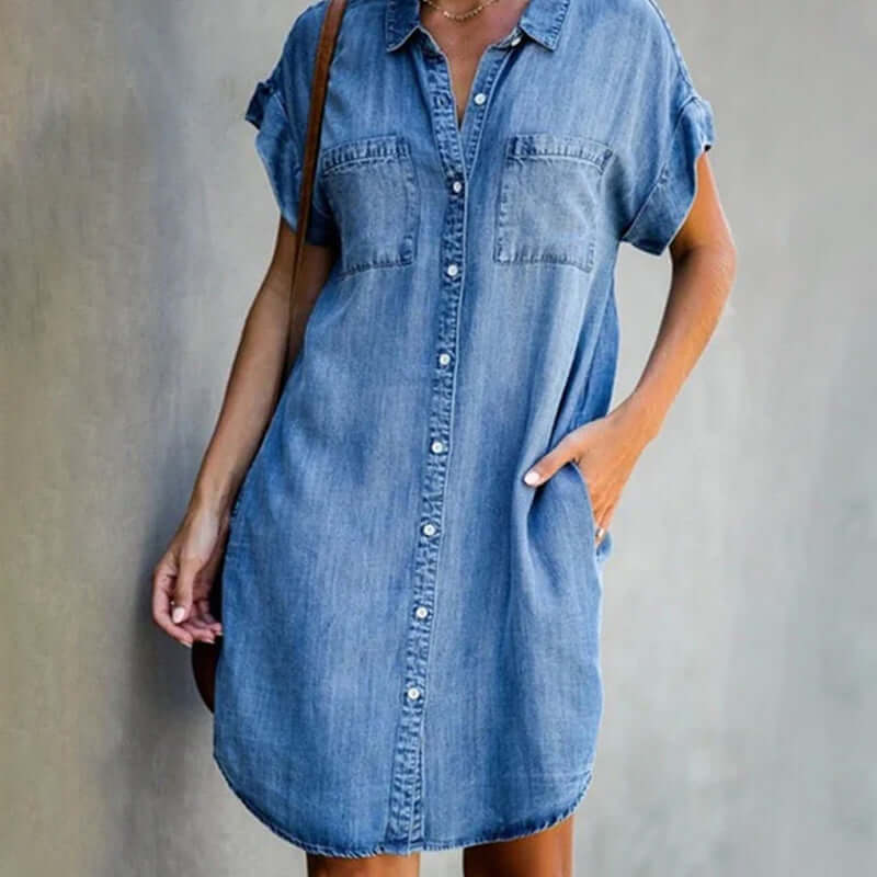 Josefina® | Vestido de Denim Suave