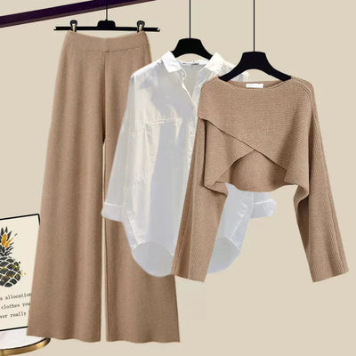 Karin | Conjunto de tres piezas cómodo con mangas largas