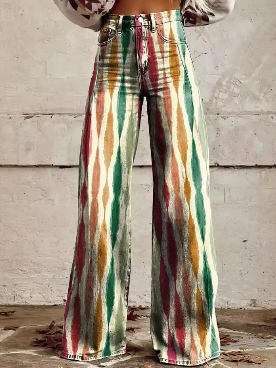 Basilisa® | Pantalones Boho Chic