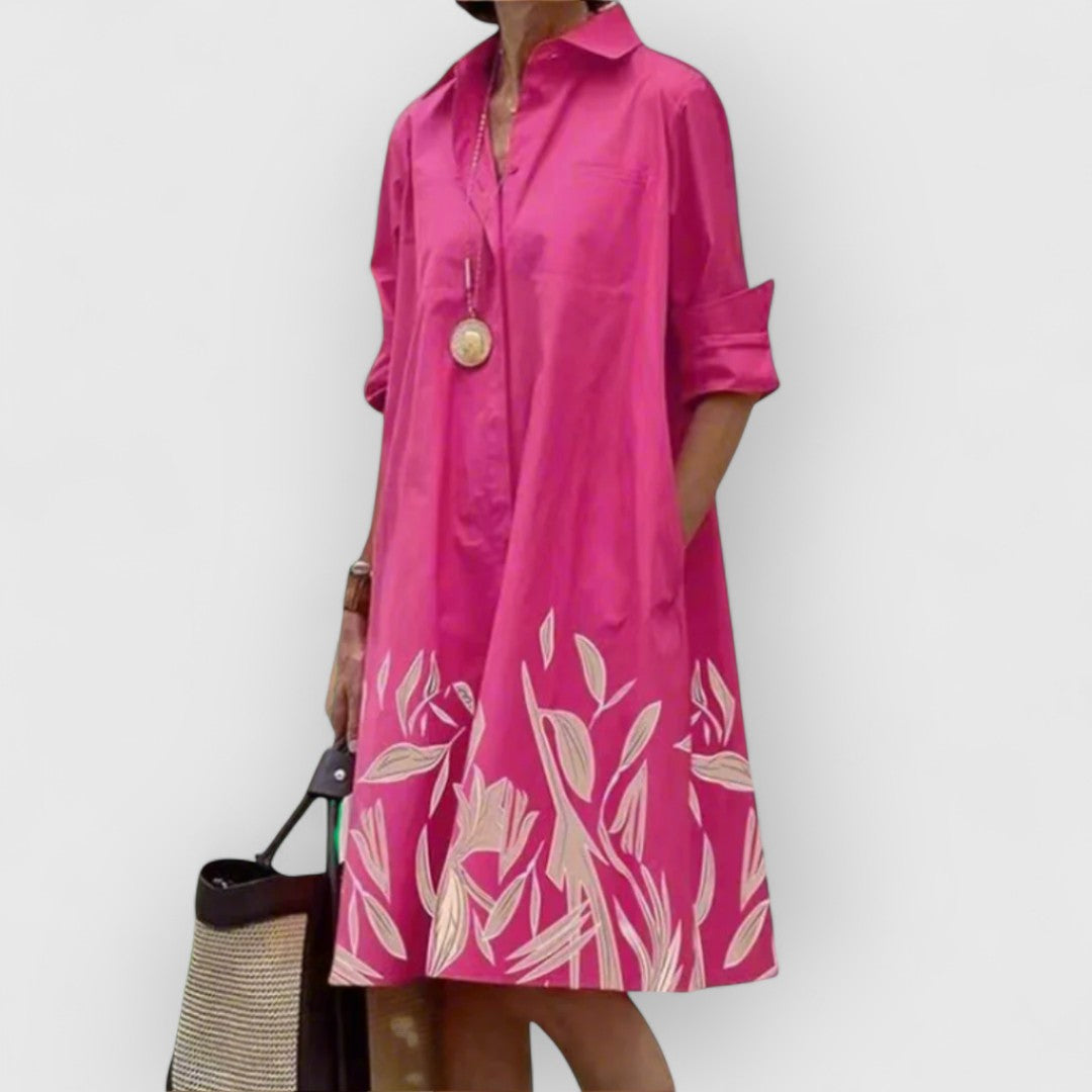 Fabiola® | Vestido Elegante Rosa