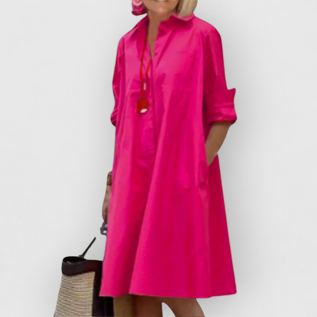 Eloísa® | vestido rosa elegante