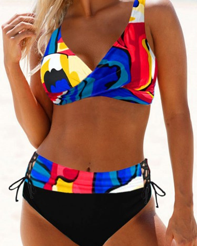 Gitte® | Bañador de bikini colorido