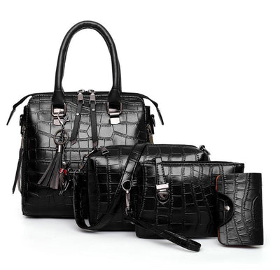 Valentina® | JUEGO DE BOLSOS DE CUERO DE 4 PIEZAS