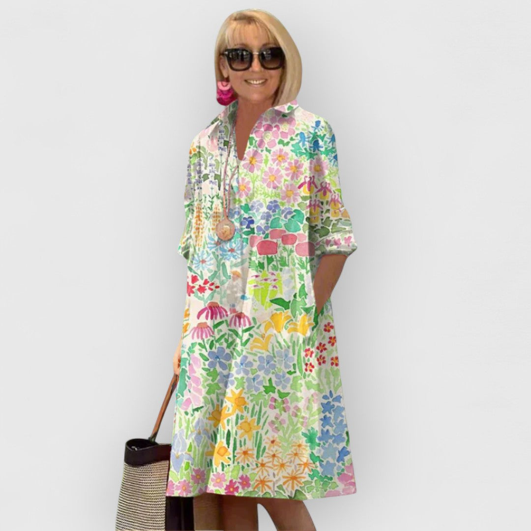 Custodia® | Vestido de Flores Premium