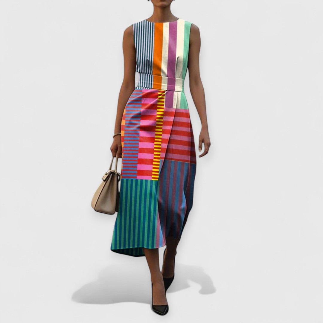 Dionisia® | Vestido sin mangas Premium con estampado floral