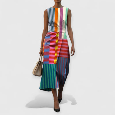 Dionisia® | Vestido sin mangas Premium con estampado floral