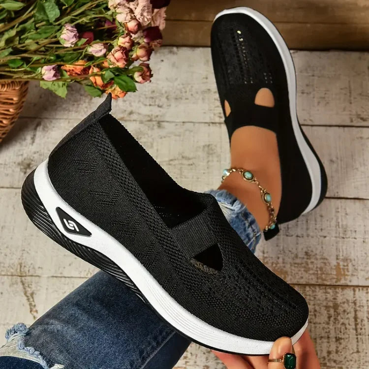 Teresa® | Zapatos ortopédicos para caminar con soporte de arco