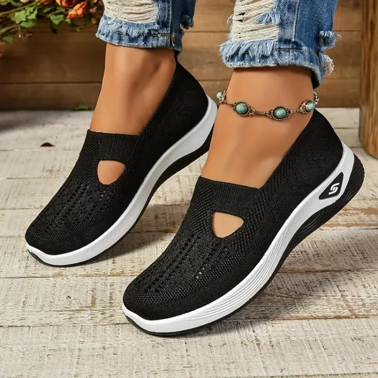 Teresa® | Zapatos ortopédicos para caminar con soporte de arco