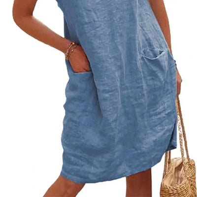Nieves® | Vestido de Denim Suave