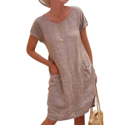 Nieves® | Vestido de Denim Suave