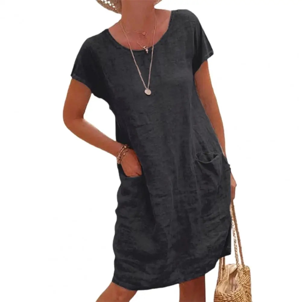 Nieves® | Vestido de Denim Suave