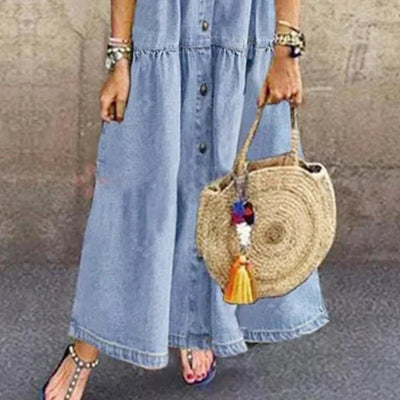 Soledad® | Vestido de Denim Suave