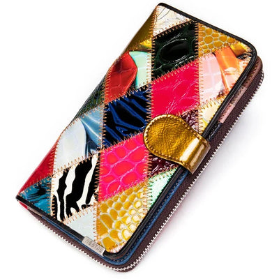 Elisee® | cartera de mujer de piel vintage