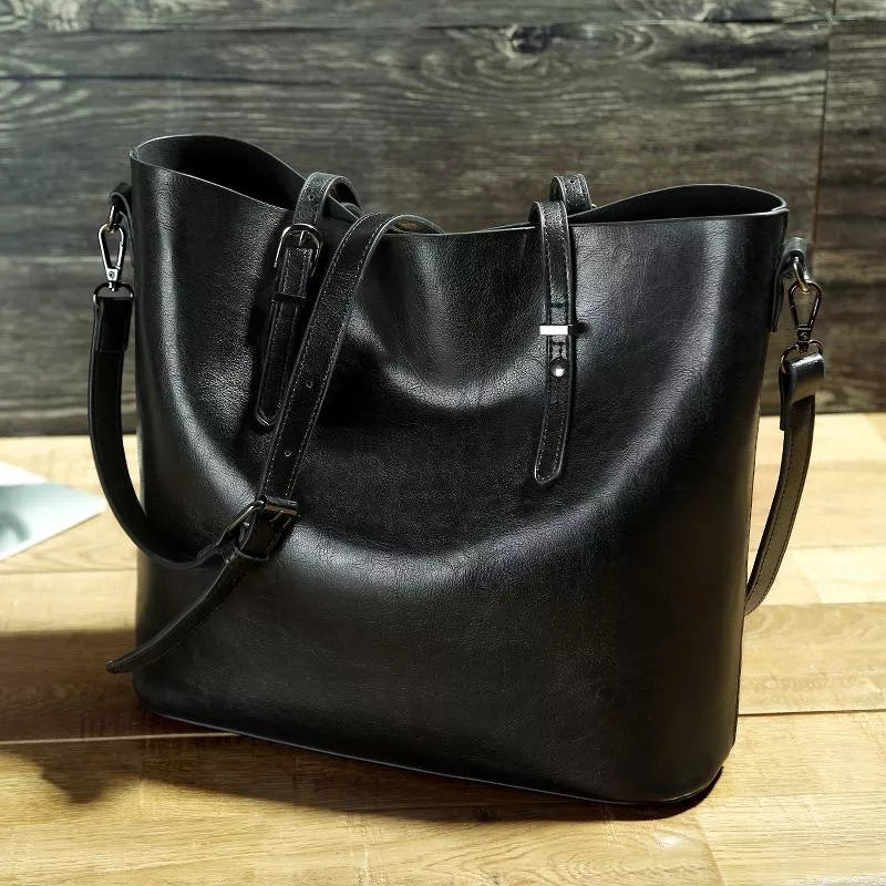 Estrella® | Bolso de hombro de piel vintage