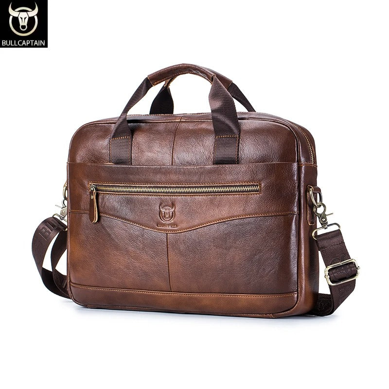 CAPTAIN | Bolsa de hombro de cuero para trabajo