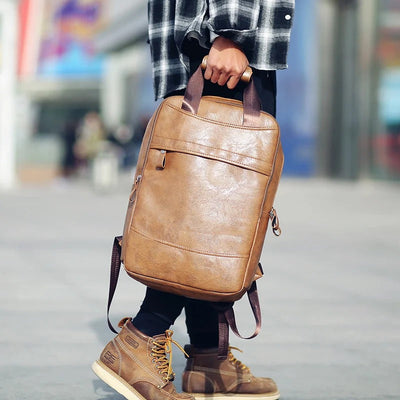 EUGENIO | Mochila de cuero para hombre para oficina
