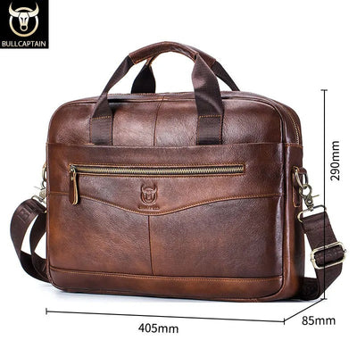 CAPTAIN | Bolsa de hombro de cuero para trabajo