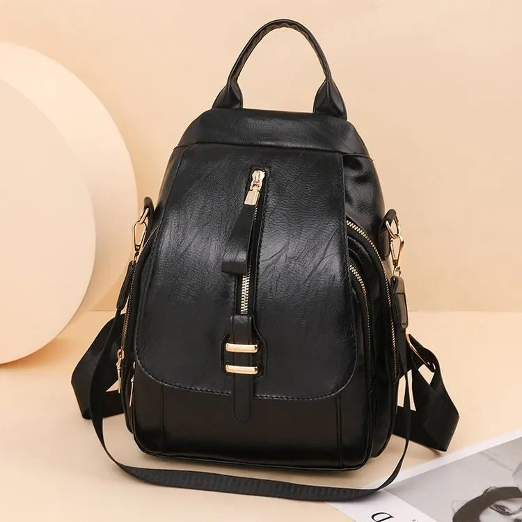 Sally | Mochila de piel vintage
