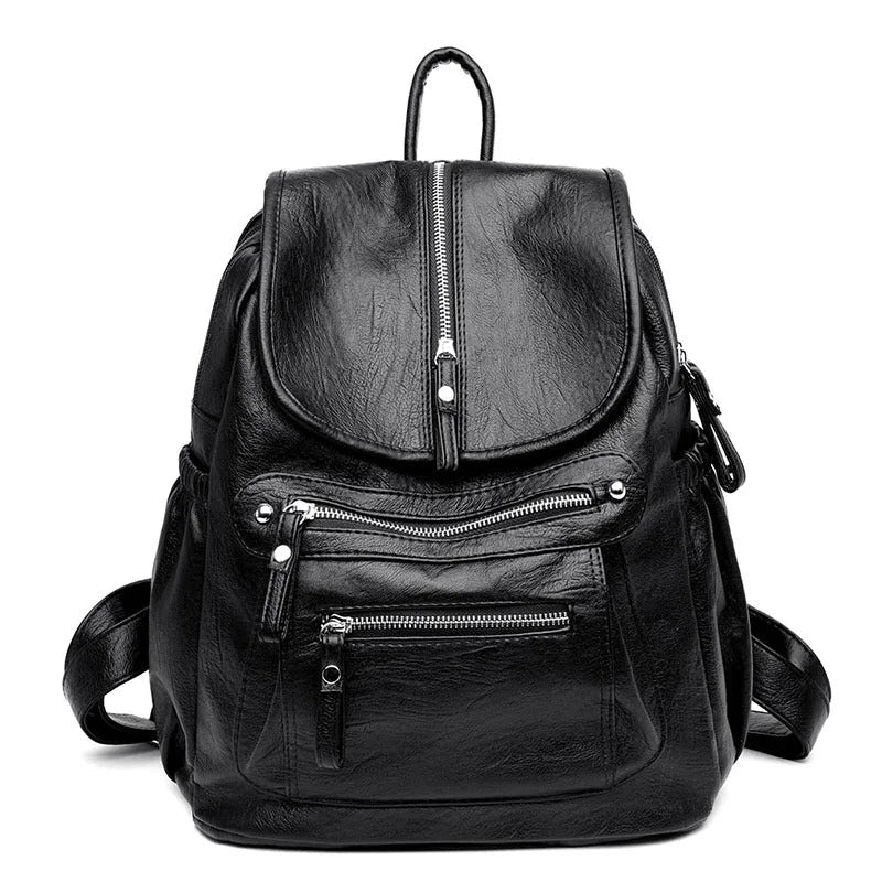 Alisia | Mochila de piel cómoda y ligera