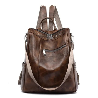 Martina | Mochila de piel vintage