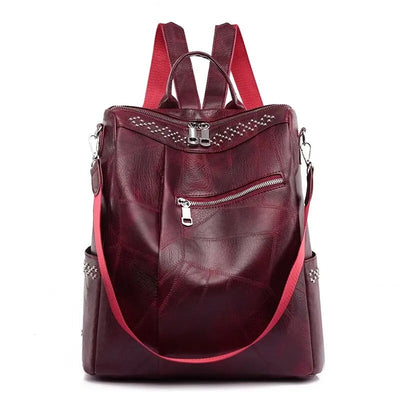 Martina | Mochila de piel vintage