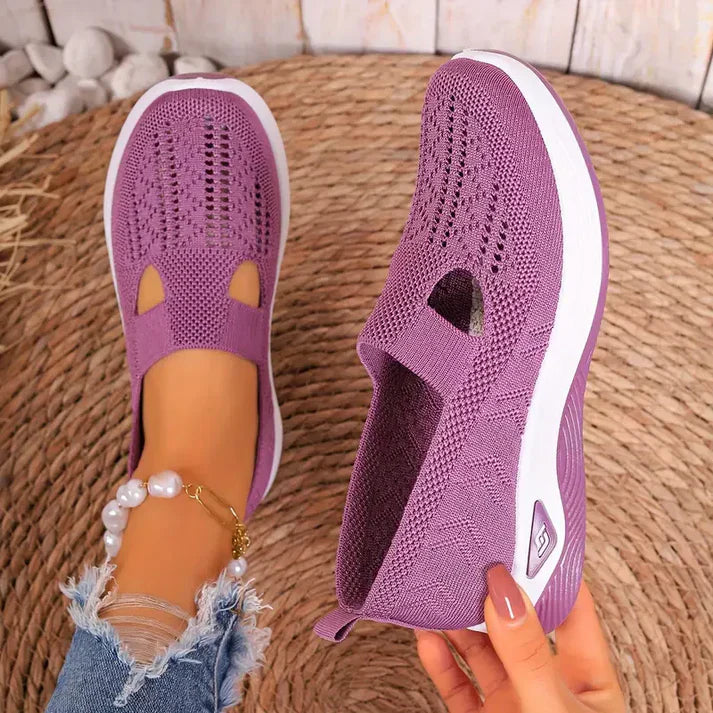 Teresa® | Zapatos ortopédicos para caminar con soporte de arco