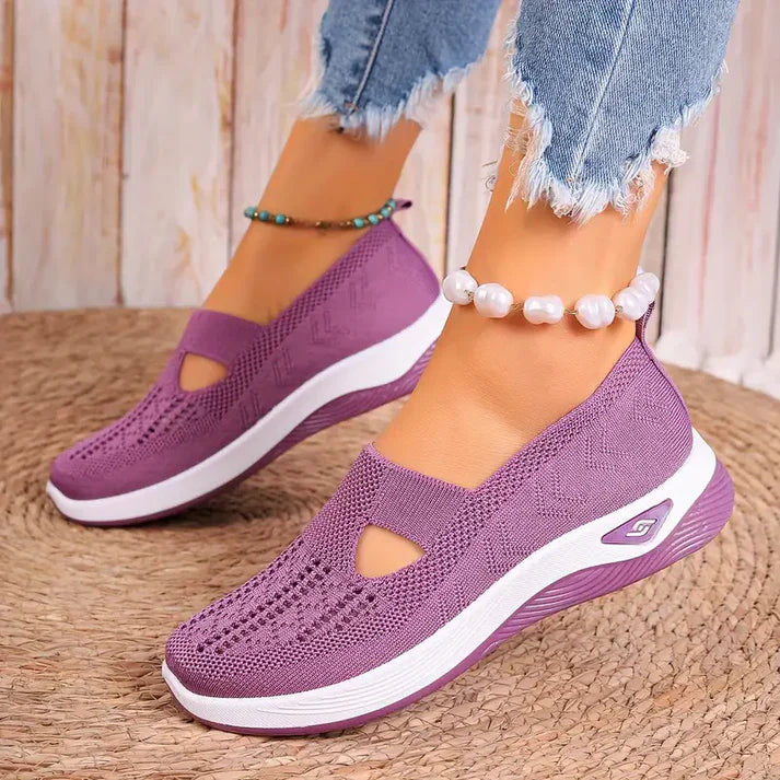 Teresa® | Zapatos ortopédicos para caminar con soporte de arco